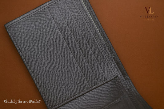 Khalil Jibran Wallet - Black