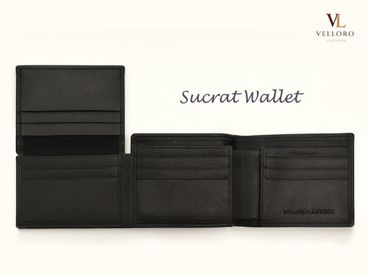 Socrates Wallet - Black Textured
