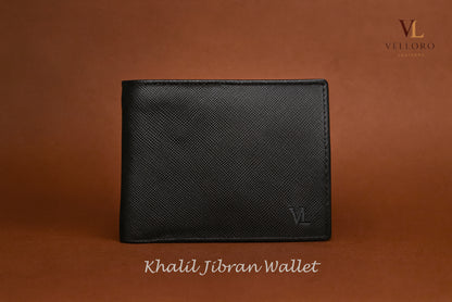 Khalil Jibran Wallet - Black