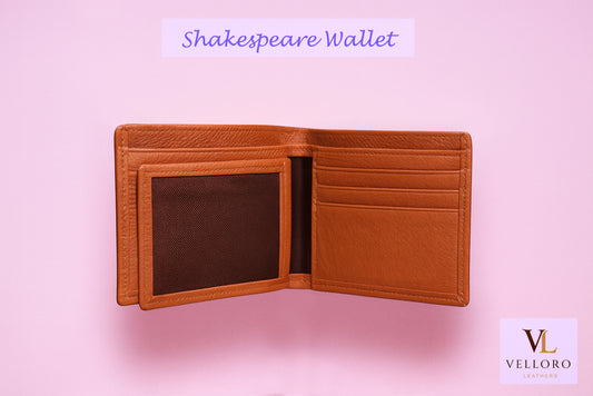 Shakespeare Wallet - Tan