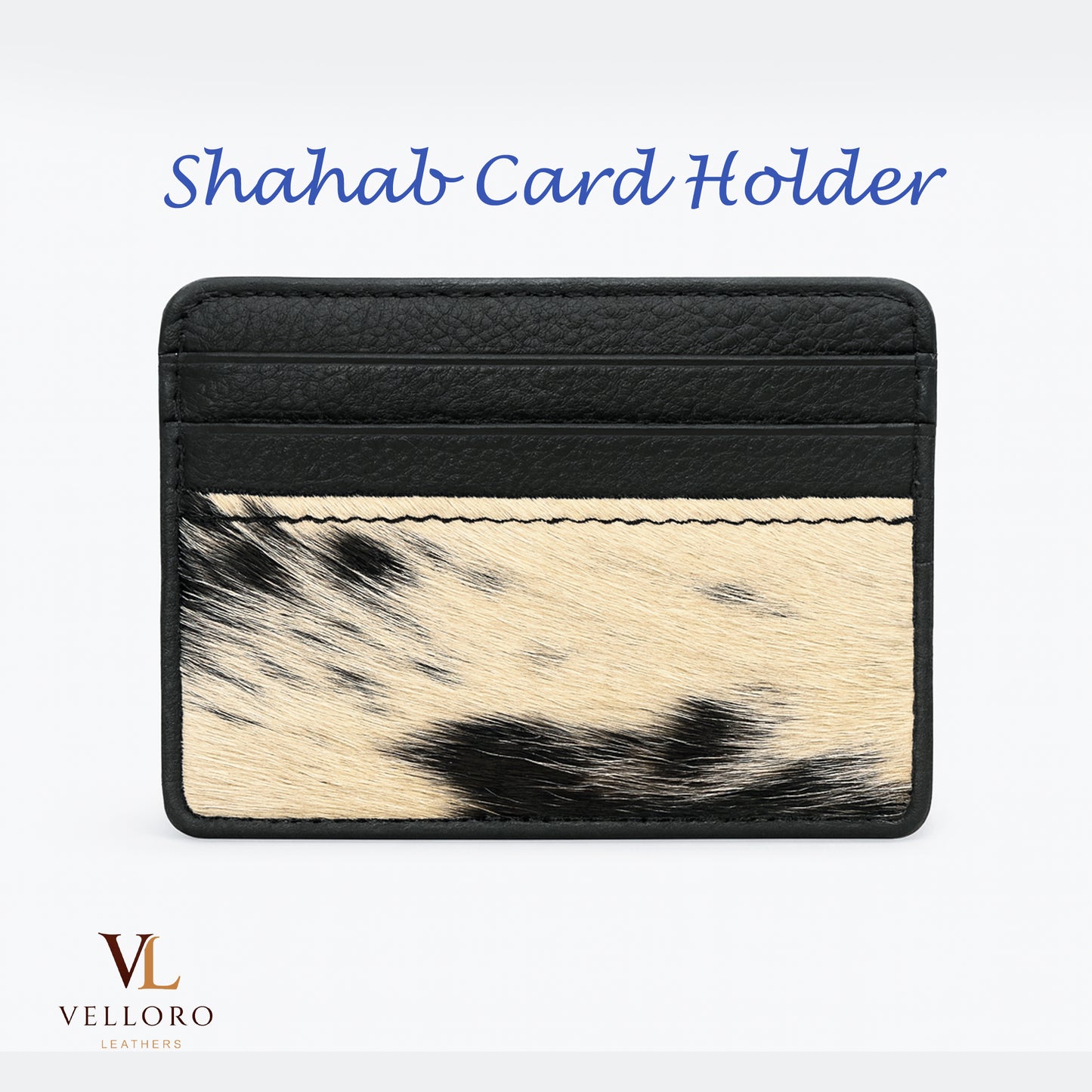 Shahab Leather Card Holder, Leather Card Case 