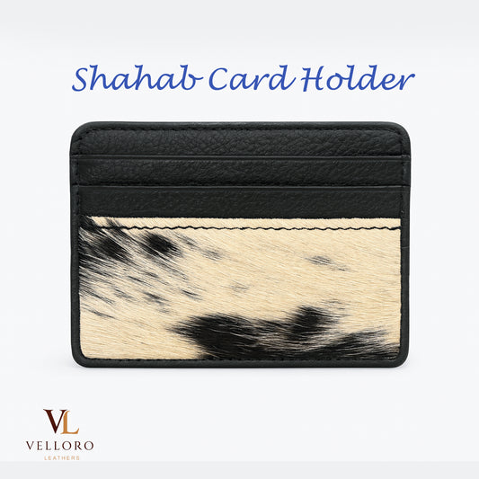 Shahab Leather Card Holder, Leather Card Case 