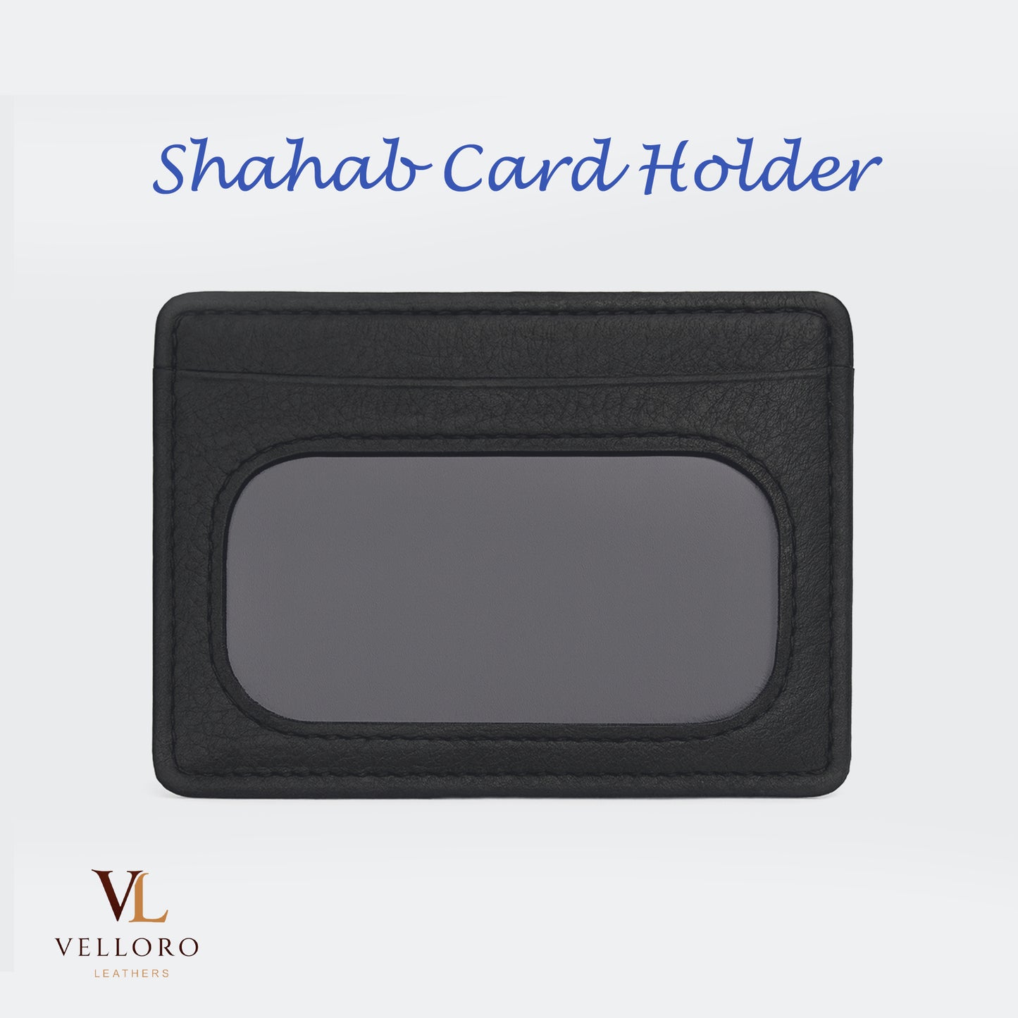 ID Window Card Case, Leather Card Holder